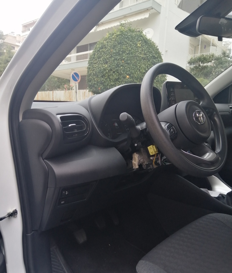 Απόπειρα κλοπής οχήματος στο Καλαμάκι
