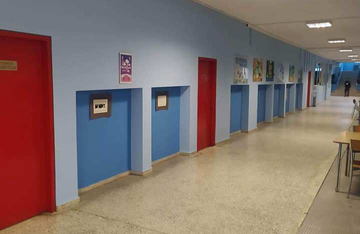 Ολοκληρώθηκε ο ελαιοχρωματισμός του ισογείου στο 2ο Λύκειο Αλίμου