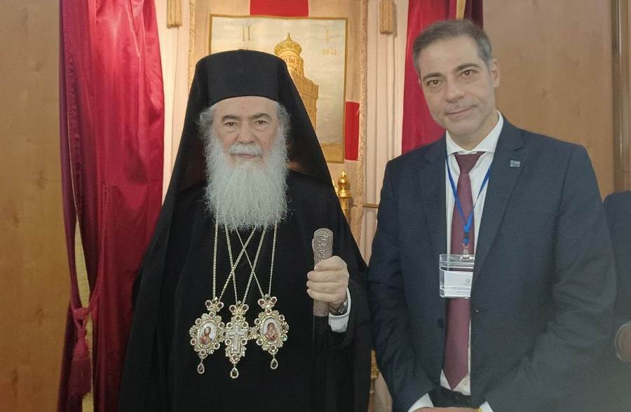 Στα Ιεροσόλυμα για το Άγιο Φως ο Δήμαρχος Αλίμου Ανδρέας Κονδύλης