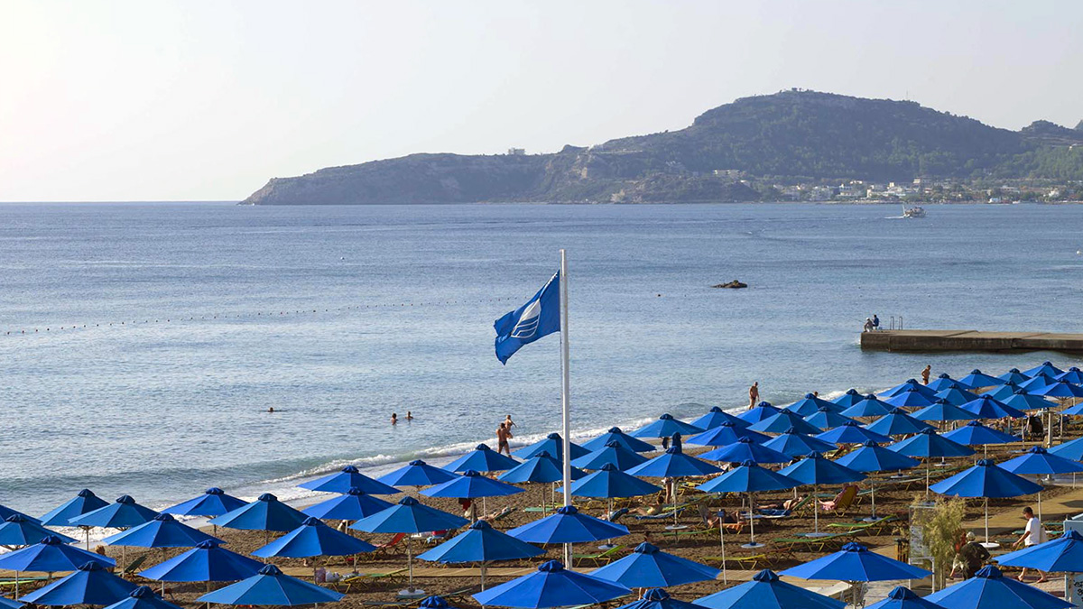 Οι Νότιες παραλίες που πήραν Γαλάζια Σημαία