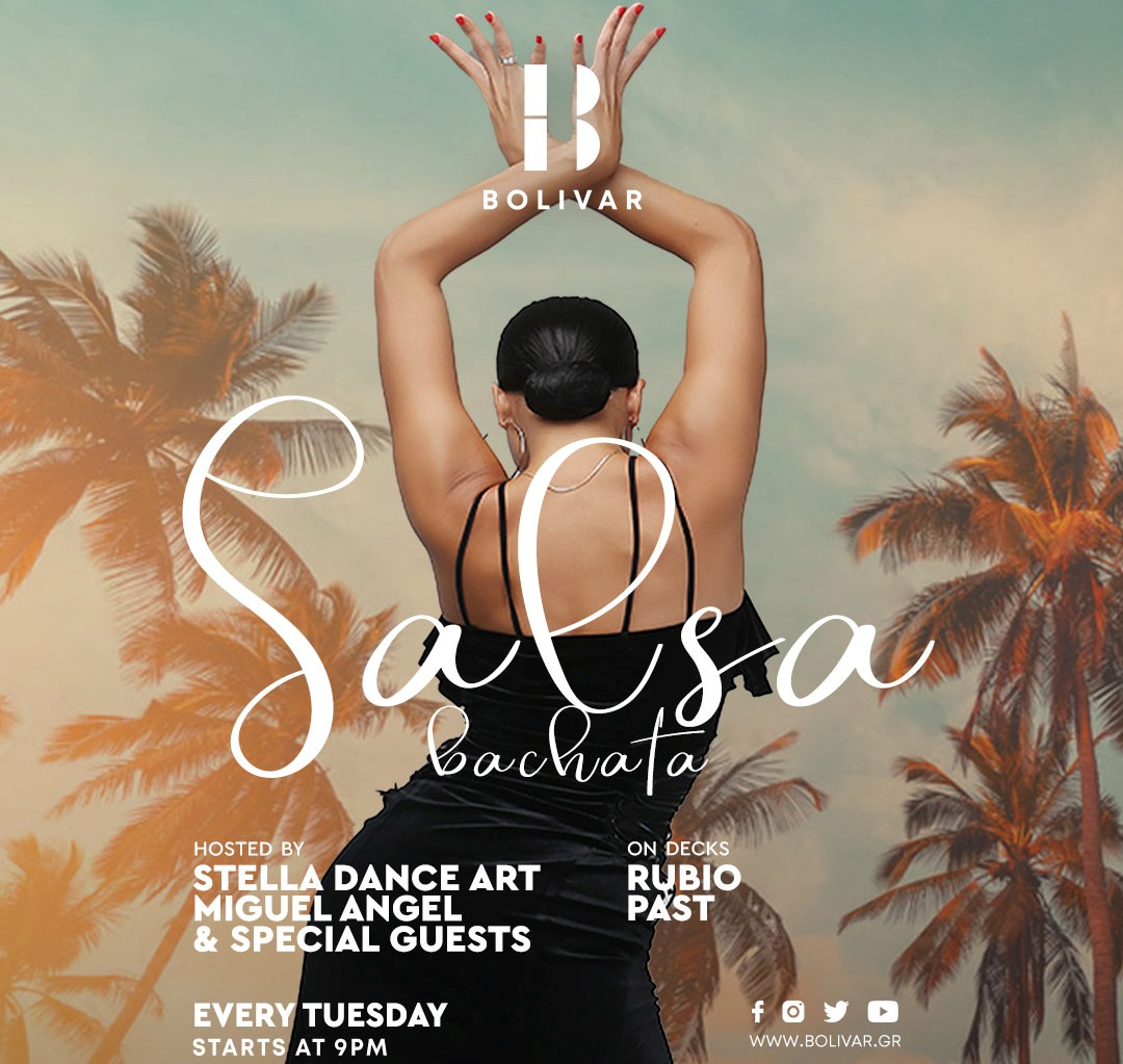 Salsa Bachata party κάθε Τρίτη στο Bolivar