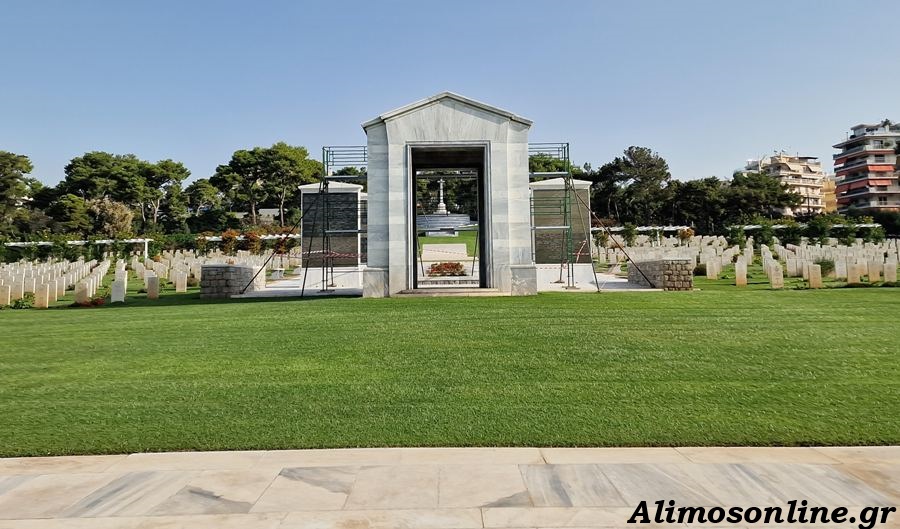Eργασίες γίνονται στο Συμμαχικό Κοιμητήριο