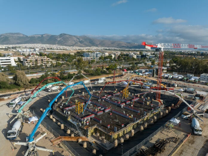 Oλοκληρώθηκε η θεμελίωση του Riviera Tower στο Ελληνικό – Πότε θα ολοκληρωθεί ο ουρανοξύστης