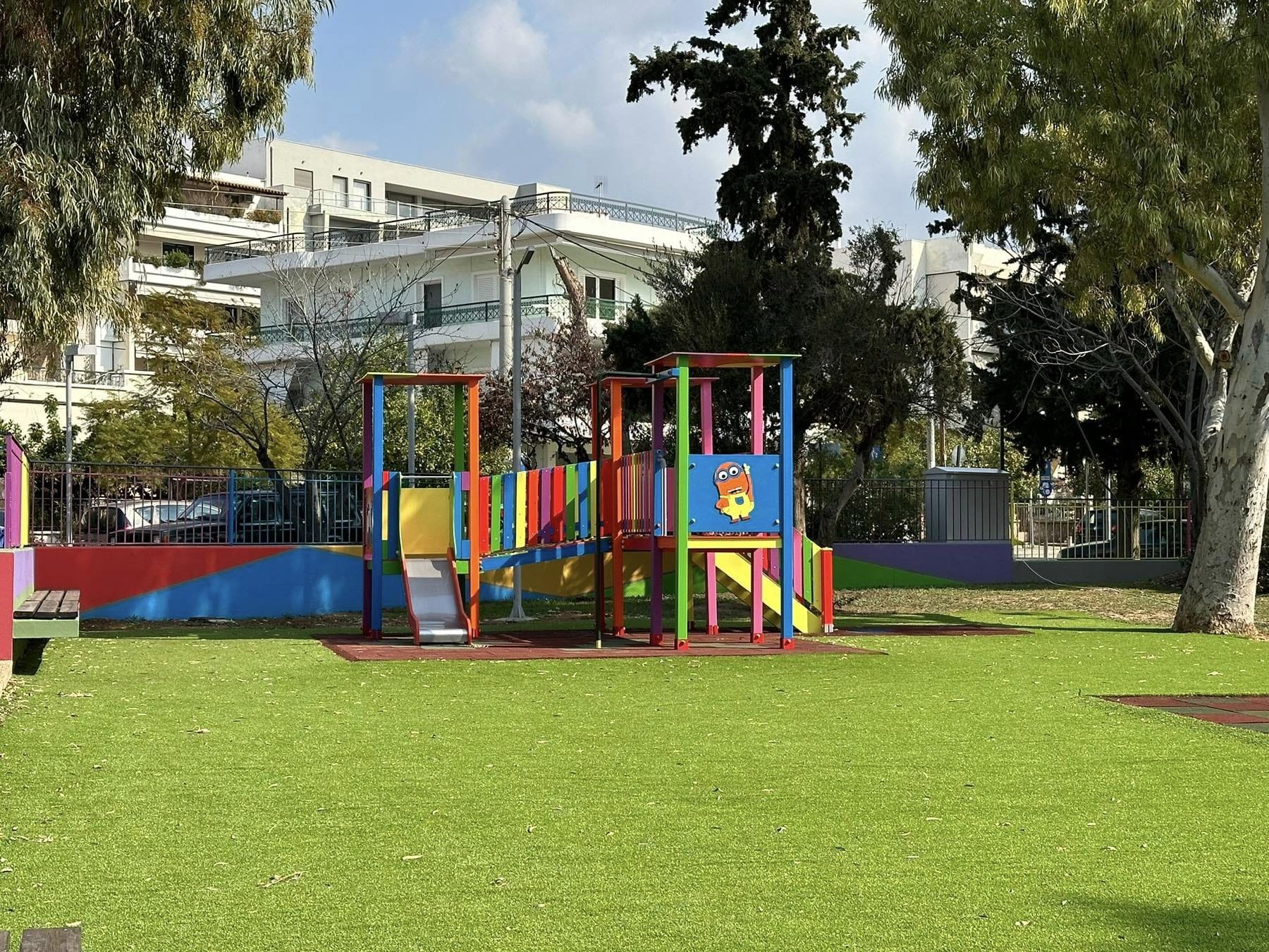 Ολοκληρώθηκε η ανακαίνιση της Παιδικής Χαράς στην Ηρωος Μάτση