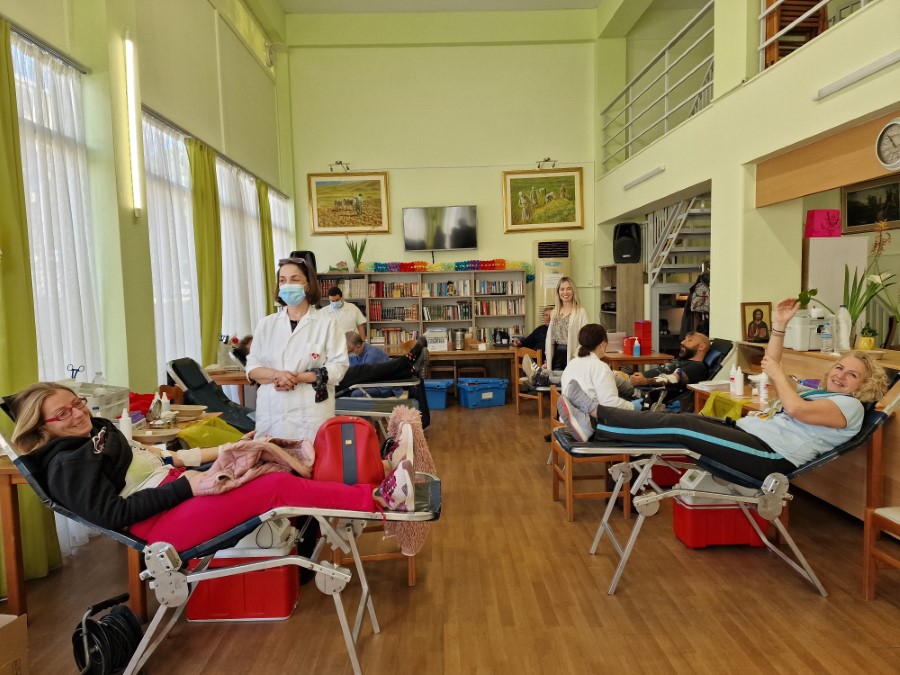 Ολοκληρώθηκε η πρώτη μέρα της εθελοντικής αιμοδοσίας