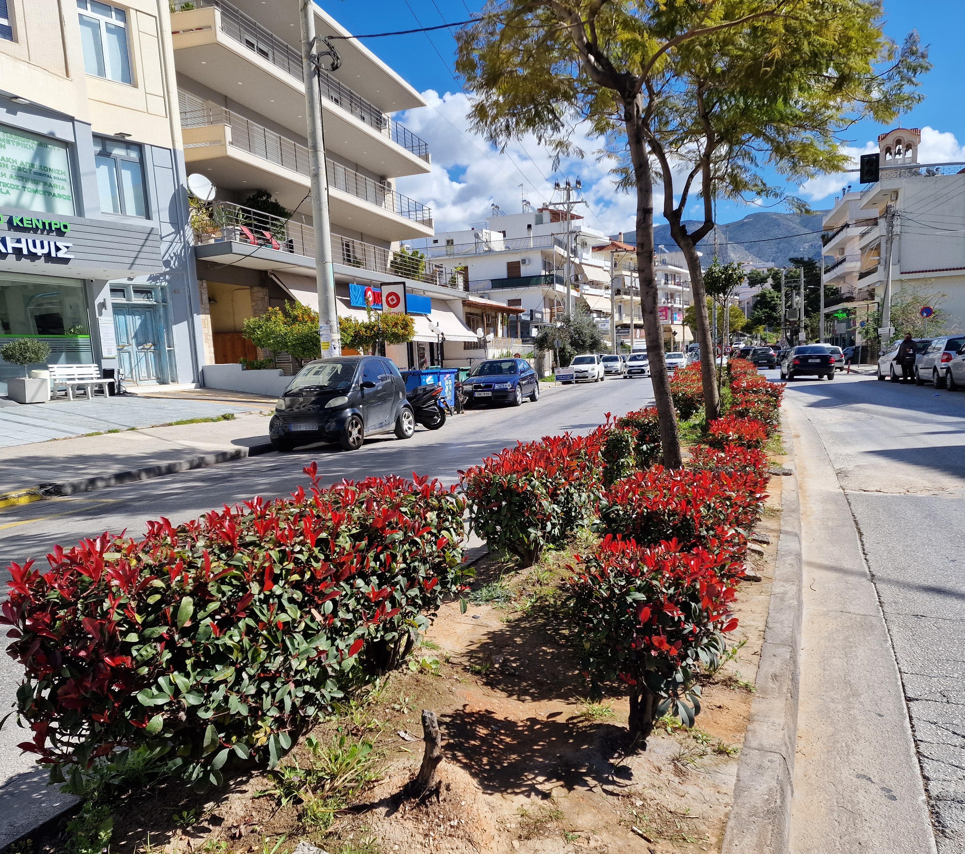 H Λεωφόρος Θεομήτορος «κοκκίνισε»