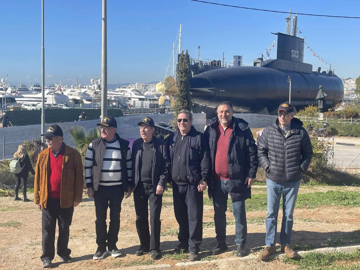 Παλαιό Φάληρο: Το υποβρύχιο «ΠΡΩΤΕΥΣ» στο Πάρκο Ναυτικής Παράδοσης