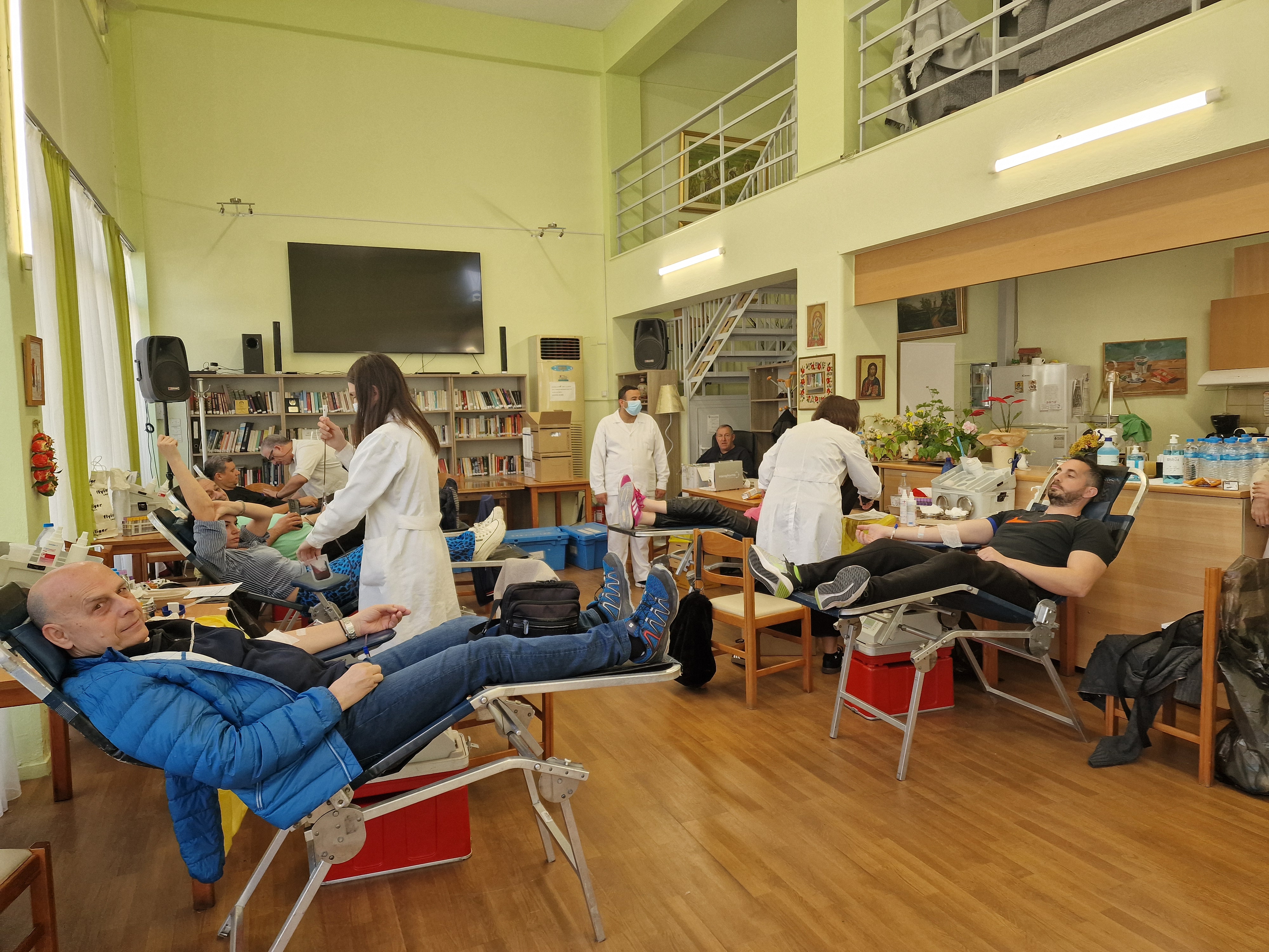 Ξεκίνησε η εθελοντική αιμοδοσία του δήμου Αλίμου