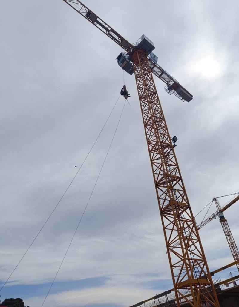 Άσκηση της Πυροσβεστικής στο εργοτάξιο του Ελληνικού
