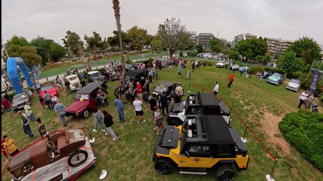 Δείτε το drone video από το 6ο Alimos Classic Car Sunday