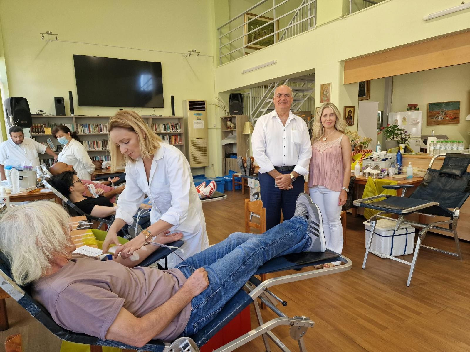 Ξεκίνησε η εθελοντική αιμοδοσία του δήμου Αλίμου