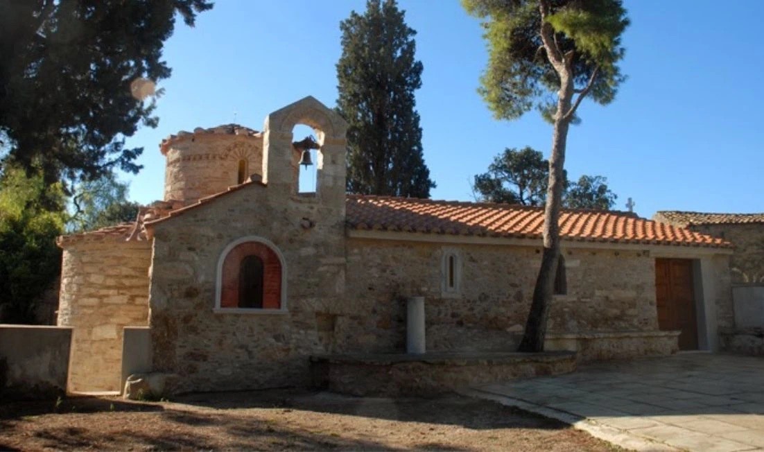 Μ. Παρασκευή στο Βυζαντινό εκκλησάκι των Εισοδίων (Γερουλάνου)