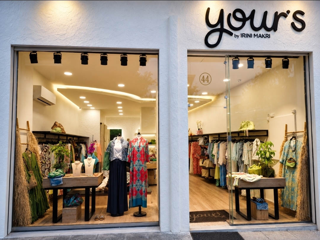 «Your's» by Irini Makri είναι η νέα boutique στην Αγορά της Θουκυδίδου