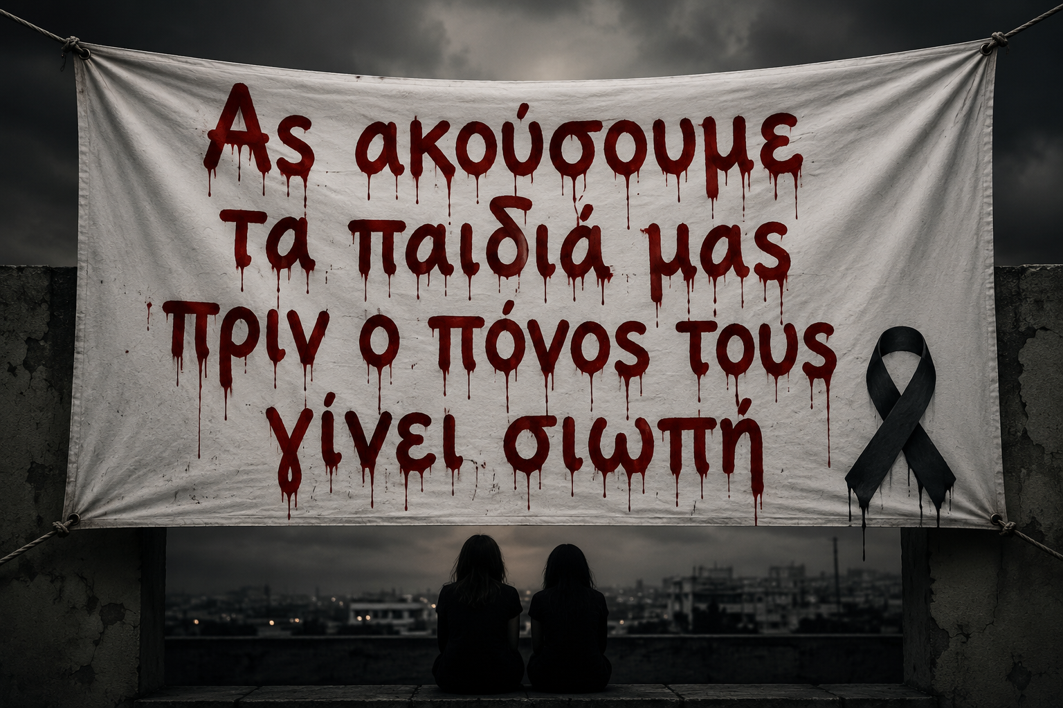 «Ας ακούσουμε τα παιδιά μας, πριν ο πόνος τους γίνει σιωπή»