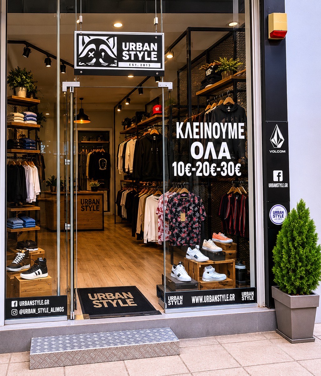 Urban Style: Τέλος εποχής μετά από 13 χρόνια στην Αγορά της Θουκυδίδου