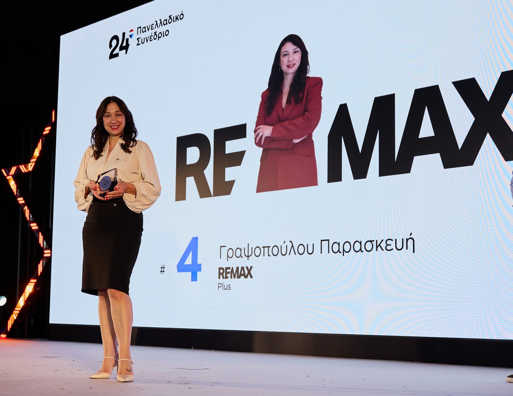 Η Παρασκευή Γραψοπούλου είναι απο τις top agent της REMAX