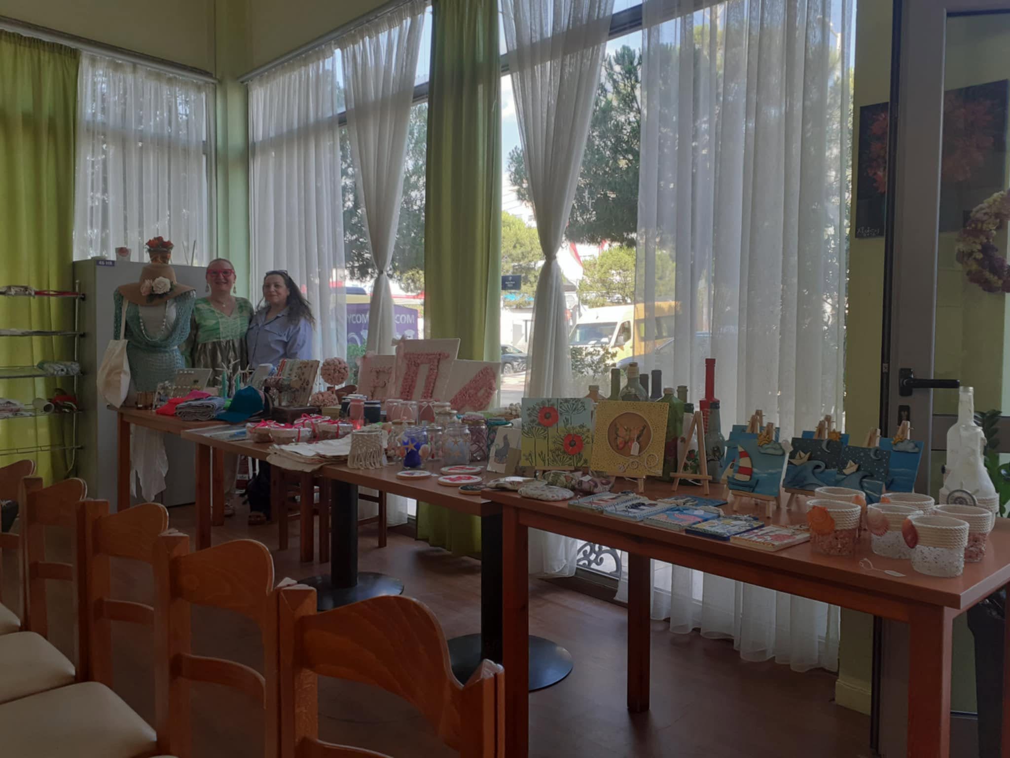 To καλοκαιρινό μπαζάρ του Α ΚΑΠΗ Αλίμου