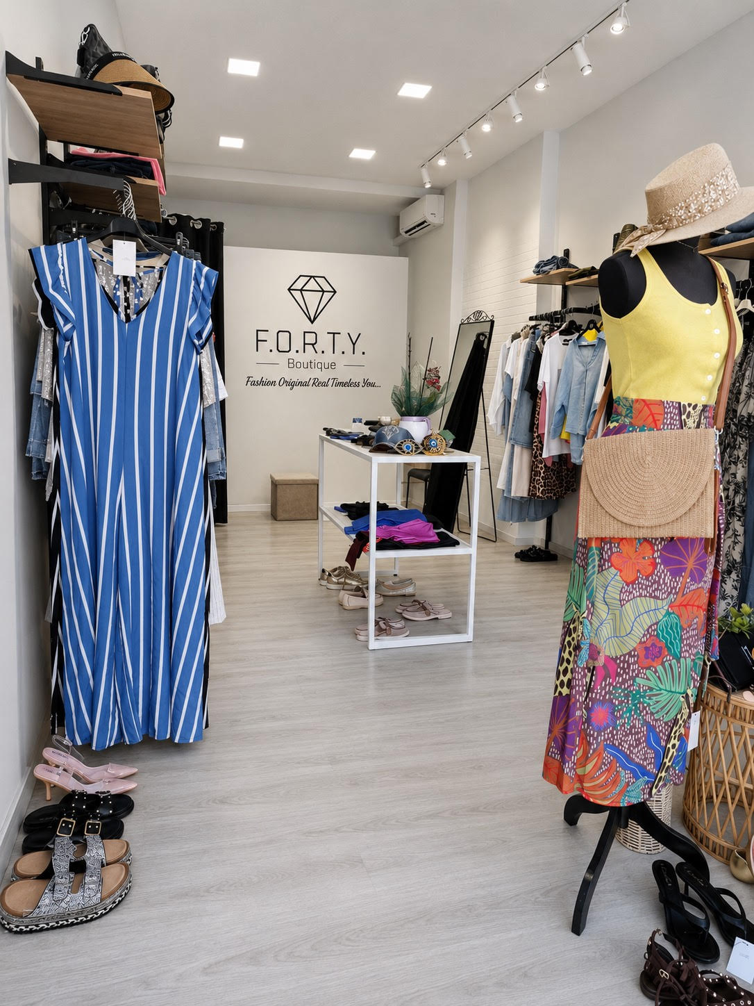 Ρούχα για να μπεις σε mood διακοπών στην Boutique F.O.R.T.Y.