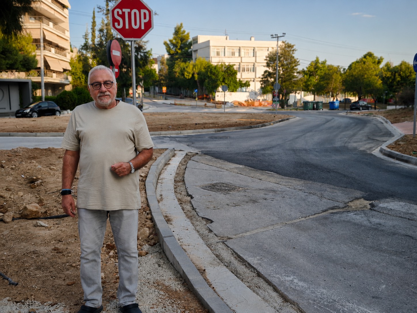 Ο Πρόεδρος του Δημοτικού Συμβουλίου, Στέϕανος Διαμαντής, μίλησε στο Alimos Online για τoν νέο κυκλοϕοριακό κόμβο στον Άλιμο